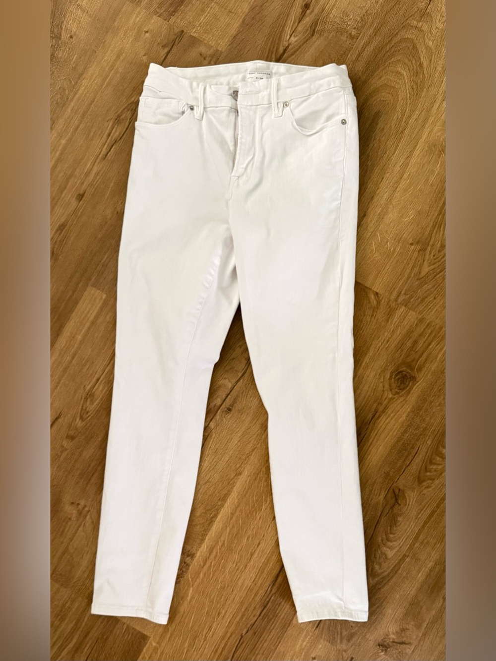 Good American jeans, white, size 28